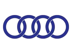 Audi Logo, 1969, blue