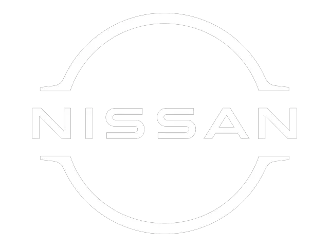 Current Nissan Logo (White on Black)