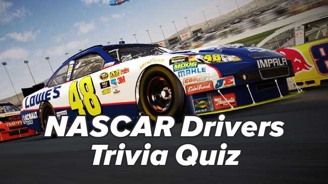 NASCAR Drivers Trivia Quiz