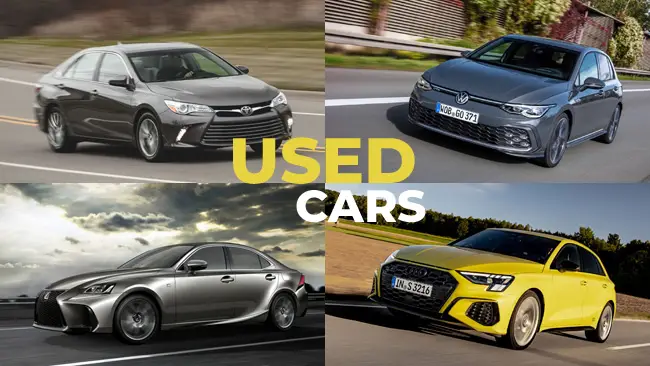 Top Used Cars to Buy in 2024 - Various Budget and Options