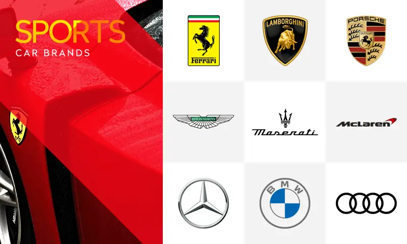 All Car Brands List and Logos  Sports car brands, All car logos, Car logos  with names