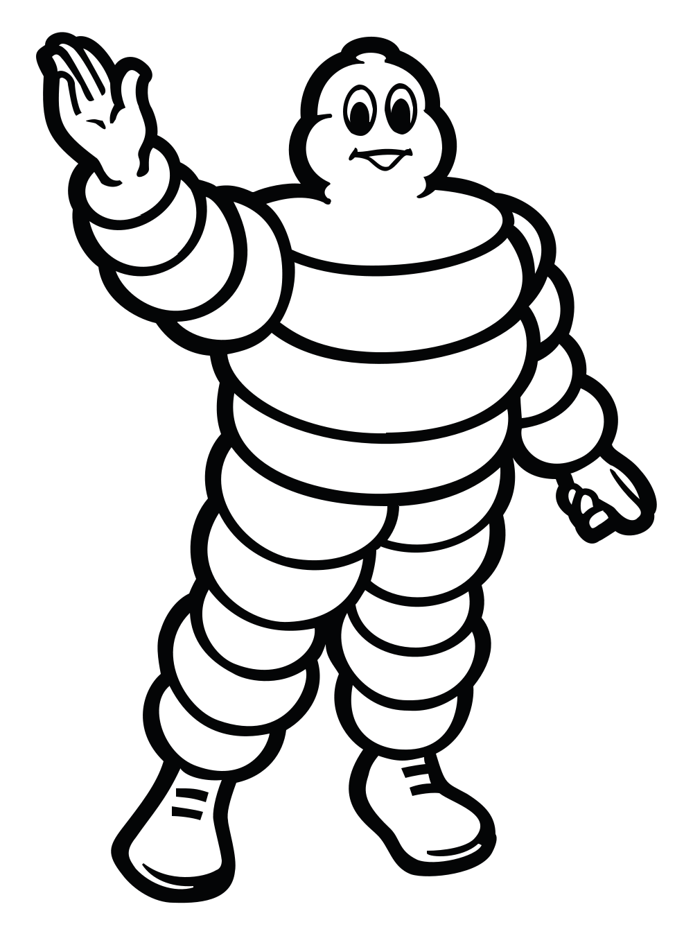 Bibendum, Commonly Referred To in English As the Michelin Man or Michelin  Tyre Man, is the Official Mascot of the Michelin Tire Co Editorial Photo -  Image of race, symbol: 224652676