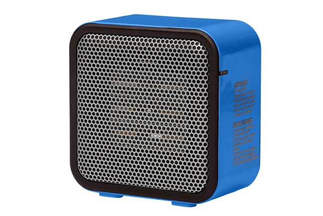 AmazonBasics 500-Watt Ceramic Small Space Personal Mini Heater