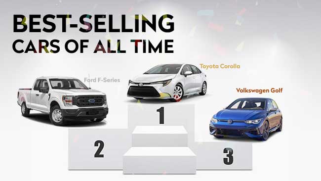 Best Selling Cars Of All Time 