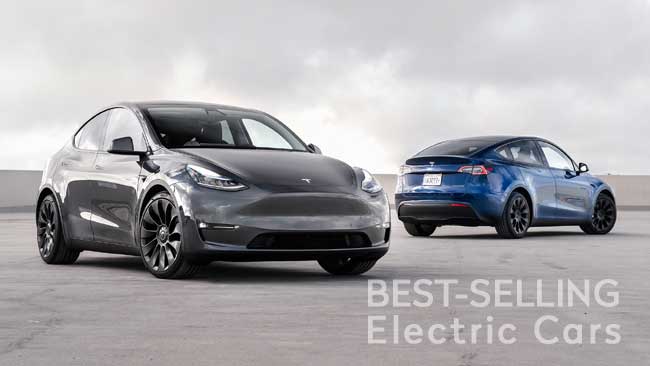 Top 10 Best-Selling Electric Cars in The World (2022)