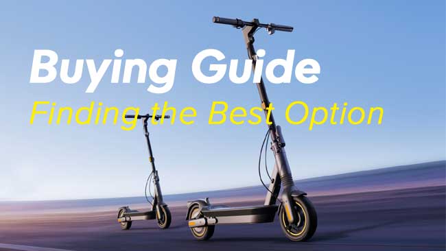 2023 Electric Scooter Buying Guide: Finding the Best Option